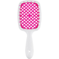 Janeke Superbrush Small Щітка біло-малинова 56SP234FFL_