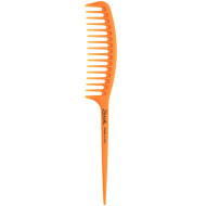 Janeke Fashion Comb Гребінь із ручкою помаранчевий 82826OFL_