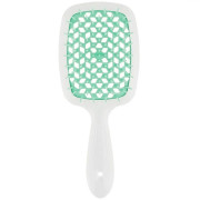 Janeke Superbrush Щітка для волосся біло-бірюзова 94SP226COM_ Janeke Superbrush Щітка для волосся біло-бірюзова 94SP226COM_