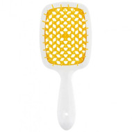 Janeke Superbrush Small_Щітка для волосся біло-жовта 56SP234YFL Janeke Superbrush Small_Щітка для волосся біло-жовта 56SP234YFL