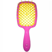 Janeke Superbrush Щітка для волосся фіолетово-жовта 86SP226VT_ Janeke Superbrush Щітка для волосся фіолетово-жовта 86SP226VT_