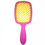 Janeke Superbrush Щітка для волосся фіолетово-жовта 86SP226VT_ Janeke Superbrush Щітка для волосся фіолетово-жовта 86SP226VT_