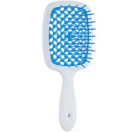 Janeke Superbrush Щітка для волосся біло-блакитна SP226BIA TSE_ Janeke Superbrush Щітка для волосся біло-блакитна SP226BIA TSE_
