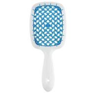 Janeke Superbrush Щітка для волосся біло-блакитна SP226BIA TSE_ Janeke Superbrush Щітка для волосся біло-блакитна SP226BIA TSE_