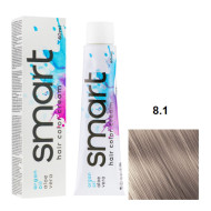 Nouvelle Smart Hair Color Стійка крем-фарба для волосся_8.1 світлий попелястий блондин 60мл Nouvelle Smart Hair Color Стійка крем-фарба для волосся_8.1 світлий попелястий блондин 60мл