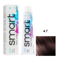 Nouvelle Smart Hair Color Стійка крем-фарба для волосся_4.7 ебенове дерево 60мл Nouvelle Smart Hair Color Стійка крем-фарба для волосся_4.7 ебенове дерево 60мл