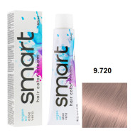 Nouvelle Smart Hair Color Стійка крем-фарба для волосся_9.720 дуже світлий коричнево-фіолетовий блондин 60мл Nouvelle Smart Hair Color Стійка крем-фарба для волосся_9.720 дуже світлий коричнево-фіолетовий блондин 60мл