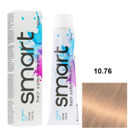 Nouvelle Smart Hair Color Стійка крем-фарба для волосся_10.76 платиновий коричнево-червоний блондин 60мл Nouvelle Smart Hair Color Стійка крем-фарба для волосся_10.76 платиновий коричнево-червоний блондин 60мл