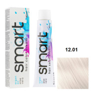 Nouvelle Smart Hair Color Стійка крем-фарба для волосся_12.01 ультрасвітлий попелястий блондин плюс 60мл Nouvelle Smart Hair Color Стійка крем-фарба для волосся_12.01 ультрасвітлий попелястий блондин плюс 60мл