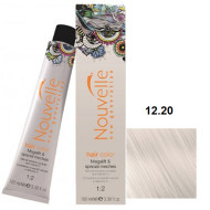 Nouvelle Hair Color Стійка крем-фарба для волосся_12.20 аметистовий блондин 100мл Nouvelle Hair Color Стійка крем-фарба для волосся_12.20 аметистовий блондин 100мл
