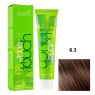 Nouvelle Touch Hair Color Фарба безаміачна для волосся_6.3 капуччино 60мл Nouvelle Touch Hair Color Фарба безаміачна для волосся_6.3 капуччино 60мл