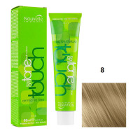 Nouvelle Touch Hair Color Фарба безаміачна для волосся_8 світлий блонд 60мл Nouvelle Touch Hair Color Фарба безаміачна для волосся_8 світлий блонд 60мл