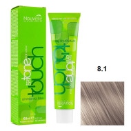 Nouvelle Touch Hair Color Фарба безаміачна для волосся_8.1 світло-димчастий 60мл Nouvelle Touch Hair Color Фарба безаміачна для волосся_8.1 світло-димчастий 60мл