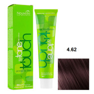 Nouvelle Touch Hair Color Фарба безаміачна для волосся_4.62 червоний 60мл