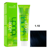 Nouvelle Touch Hair Color Фарба безаміачна для волосся_1.10 синювато-чорний 60мл Nouvelle Touch Hair Color Фарба безаміачна для волосся_1.10 синювато-чорний 60мл