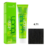 Nouvelle Touch Hair Color Фарба безаміачна для волосся_4.71 червоне дерево 60мл Nouvelle Touch Hair Color Фарба безаміачна для волосся_4.71 червоне дерево 60мл