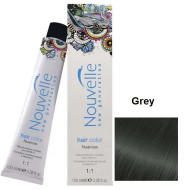 Nouvelle Hair Color Стійка крем-фарба для волосся_Grey попелястий 100мл