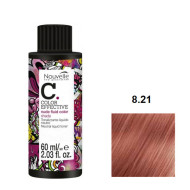 Nouvelle Liquid Toner Рідкий деміперманентний фарбник_8.21 світлий блонд фіолетово-попелястий 60мл