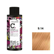 Nouvelle Liquid Toner Рідкий деміперманентний фарбник_9.14 дуже світлий блонд попелясто-мідний 60мл Nouvelle Liquid Toner Рідкий деміперманентний фарбник_9.14 дуже світлий блонд попелясто-мідний 60мл