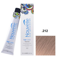 Nouvelle Hair Color Стійка крем-фарба для волосся_METALLUM.212 Innocent Violet 100мл Nouvelle Hair Color Стійка крем-фарба для волосся_METALLUM.212 Innocent Violet 100мл