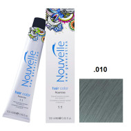 Nouvelle Hair Color Стійка крем-фарба для волосся_METALLUM.010 Precious Ice 100мл Nouvelle Hair Color Стійка крем-фарба для волосся_METALLUM.010 Precious Ice 100мл
