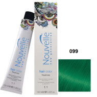 Nouvelle Hair Color Стійка крем-фарба для волосся_099 зелений 100мл Nouvelle Hair Color Стійка крем-фарба для волосся_099 зелений 100мл