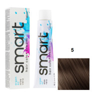 Nouvelle Smart Hair Color Стійка крем-фарба для волосся_5 світлий коричневий 60мл