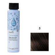 Nouvelle Coloraqua Water Фарба для волосся на водній основі_3 темно-каштановий 75мл Nouvelle Coloraqua Water Фарба для волосся на водній основі_3 темно-каштановий 75мл