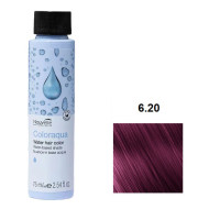Nouvelle Coloraqua Water Фарба для волосся на водній основі_6.20 темний блонд фіолетовий 75мл