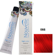 Nouvelle Hair Color Стійка крем-фарба для волосся_066 червоний 100мл Nouvelle Hair Color Стійка крем-фарба для волосся_066 червоний 100мл