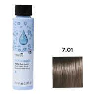 Nouvelle Coloraqua Water Фарба для волосся на водній основі_7.01 блонд натуральний світло-попелястий 75мл Nouvelle Coloraqua Water Фарба для волосся на водній основі_7.01 блонд натуральний світло-попелястий 75мл