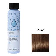 Nouvelle Coloraqua Water Фарба для волосся на водній основі_7.37 блонд золотистий коричневий 75мл Nouvelle Coloraqua Water Фарба для волосся на водній основі_7.37 блонд золотистий коричневий 75мл