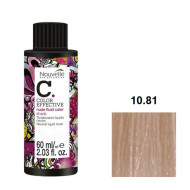 Nouvelle Liquid Toner Рідкий деміперманентний фарбник_10.81 платиновий блондин бірізовий 60мл Nouvelle Liquid Toner Рідкий деміперманентний фарбник_10.81 платиновий блондин бірізовий 60мл