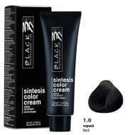 Black Sintesis Color Creme Перманентна крем-фарба для волосся_1.0 чорний 100мл Black Sintesis Color Creme Перманентна крем-фарба для волосся_1.0 чорний 100мл