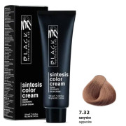 Black Sintesis Color Creme Перманентна крем-фарба для волосся_7.32 капучіно 100мл Black Sintesis Color Creme Перманентна крем-фарба для волосся_7.32 капучіно 100мл