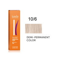 Londa Demi-Permanent Color Інтенсивне тонування_10/6 яскравий фіолетовий блонд 60мл Londa Demi-Permanent Color Інтенсивне тонування_10/6 яскравий фіолетовий блонд 60мл