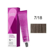Londa Permanent Color Стійка крем-фарба для волосся_7/18 середній блондин попелясто-перлинний 60мл Londa Permanent Color Стійка крем-фарба для волосся_7/18 середній блондин попелясто-перлинний 60мл