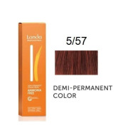 Londa Demi-Permanent Color Інтенсивне тонування_5/57 світлий шатен червоно-коричневий 60мл Londa Demi-Permanent Color Інтенсивне тонування_5/57 світлий шатен червоно-коричневий 60мл
