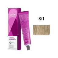 Londa Permanent Color Стійка крем-фарба для волосся_8/1 світлий попелястий блонд 60мл Londa Permanent Color Стійка крем-фарба для волосся_8/1 світлий попелястий блонд 60мл