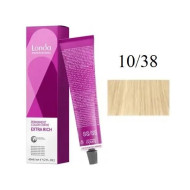 Londa Permanent Color Стійка крем-фарба для волосся_10/38 яскравий блонд золотисто-перлинний 60мл Londa Permanent Color Стійка крем-фарба для волосся_10/38 яскравий блонд золотисто-перлинний 60мл