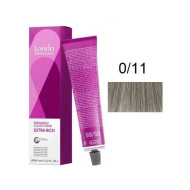 Londa Permanent Color Стійка крем-фарба для волосся_0/11 інтенсивний попелястий мікстон 60мл Londa Permanent Color Стійка крем-фарба для волосся_0/11 інтенсивний попелястий мікстон 60мл