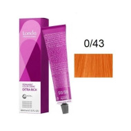 Londa Permanent Color Стійка крем-фарба для волосся_0/43 мідно-золотистий мікстон 60мл Londa Permanent Color Стійка крем-фарба для волосся_0/43 мідно-золотистий мікстон 60мл