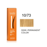 Londa Demi-Permanent Color Інтенсивне тонування_10/73 яскравий блонд коричнево-золотистий 60мл Londa Demi-Permanent Color Інтенсивне тонування_10/73 яскравий блонд коричнево-золотистий 60мл