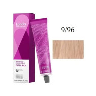Londa Permanent Color Стійка крем-фарба для волосся_9/96 дуже світлий блонд сандре фіолетовий 60мл Londa Permanent Color Стійка крем-фарба для волосся_9/96 дуже світлий блонд сандре фіолетовий 60мл