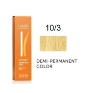 Londa Demi-Permanent Color Інтенсивне тонування_10/3 яскравий золотистий блонд 60мл Londa Demi-Permanent Color Інтенсивне тонування_10/3 яскравий золотистий блонд 60мл