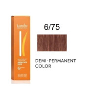 Londa Demi-Permanent Color Інтенсивне тонування_6/75 темний блонд коричнево-червоний 60мл Londa Demi-Permanent Color Інтенсивне тонування_6/75 темний блонд коричнево-червоний 60мл