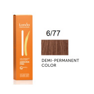 Londa Demi-Permanent Color Інтенсивне тонування_6/77 темний блонд інтенсивно-коричневий 60мл Londa Demi-Permanent Color Інтенсивне тонування_6/77 темний блонд інтенсивно-коричневий 60мл