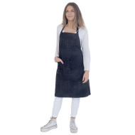 Eurostil 04302 Apron_Фартух перукарський з поліестеру чорний 85*68см Eurostil 04302 Apron_Фартух перукарський з поліестеру чорний 85*68см