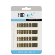 Eurostil 01611 Невидимки коричневі 70мм 24 шт._