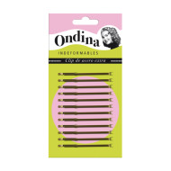 Eurostil 01607 Невидимки ONDINA чорні 70мм 12 шт._